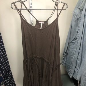 Free People Gray Dress